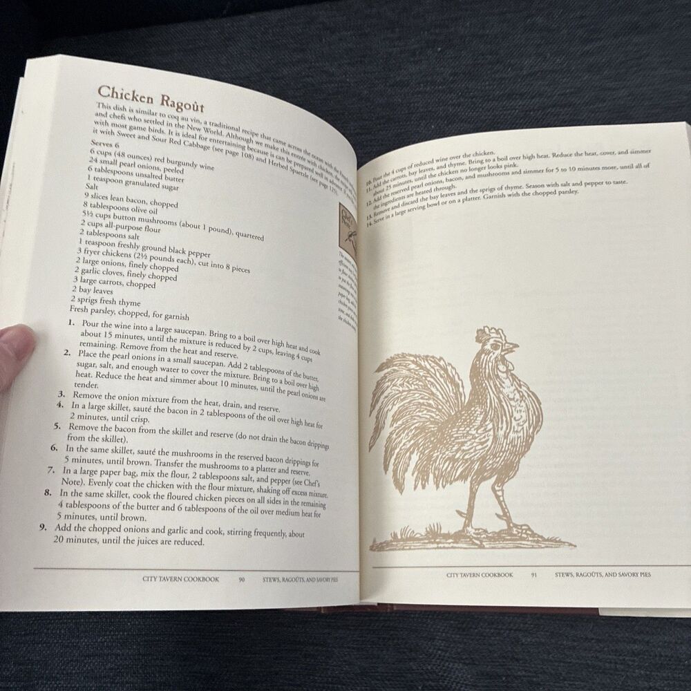 City Tavern Cookbook : 200 Years of Classic Recipes from America's First SIGNED - Picture 4 of 5